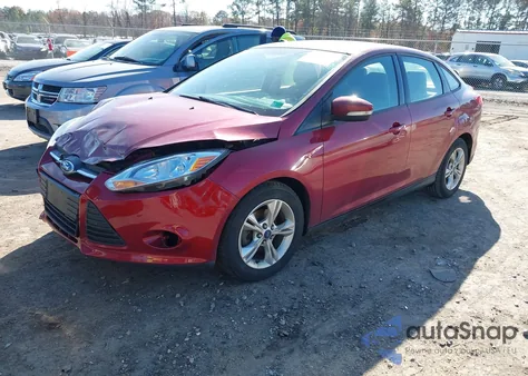 2013 Ford Focus Se из США, поврежденный, VIN 1FADP3F28DL104768